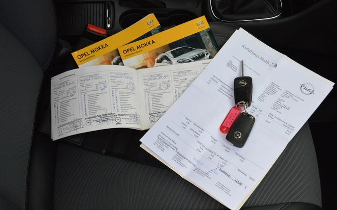 Opel Mokka cena 45900 przebieg: 155432, rok produkcji 2013 z Międzyrzecz małe 781